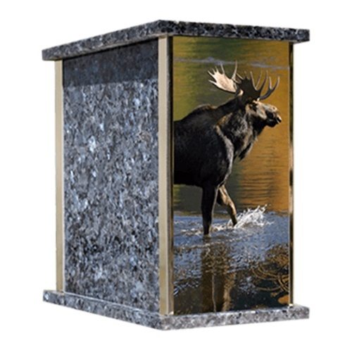 Prim Moose Cremation Urn